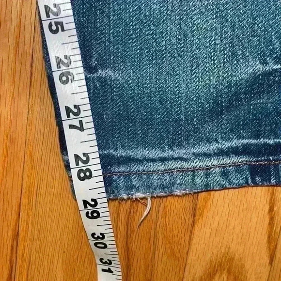 Free People Lux Embellished & Patch Boyfriend Jeans - Size 25 - Picture 14 of 16